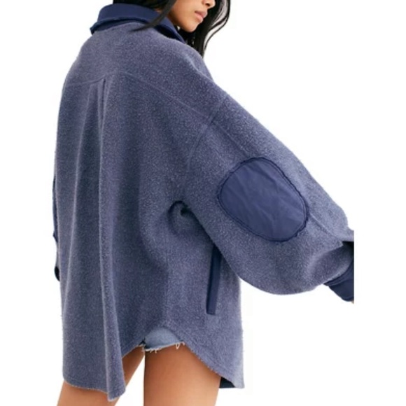 Free People Ruby Jacket in Indigo, Large - Picture 10 of 12